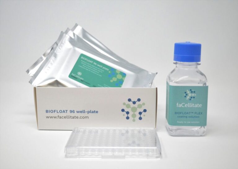 BIOFLOAT product line: pre-coated plates and coating solution for 3D cell culture